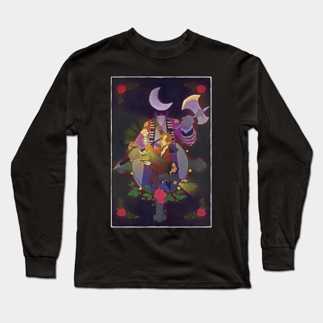 Sleepy Hollow - Abbie and Crane Long Sleeve T-Shirt by tumblebuggie